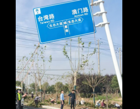 施工案例,交通设施厂家-交通标牌设备