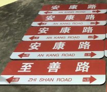 阶梯标牌