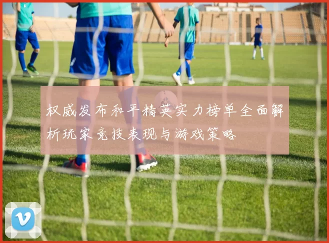 权威发布和平精英实力榜单全面解析玩家竞技表现与游戏策略